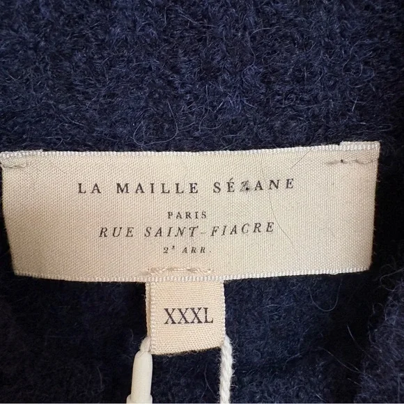 NWT Sezane Sweater Otis Jumper, Alpaca, XXXL - Picture 5 of 12